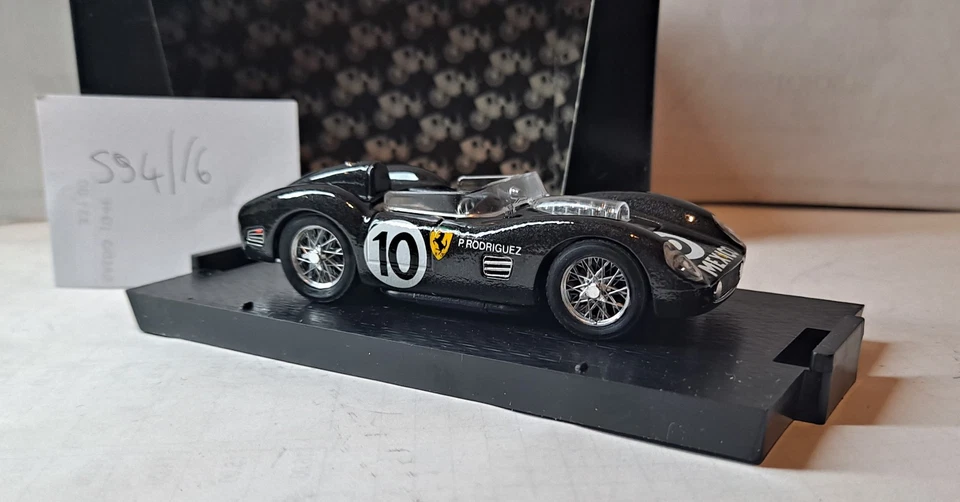 2420. BRUMM PROMO Exclusive S94/16 FERRARI TESTAROSSA 1960 Nero/Black MB - Immagine 2 di 4