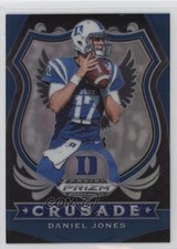 2020 Panini Prizm Draft Picks Crusade Blue Prizm Daniel Jones #35 0t2