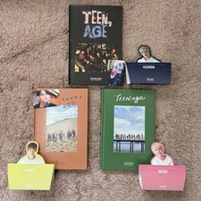 SEVENTEEN OFFICIAL ALBUMS w/ photocards: Teen, age  CHECK DESCRIPTION