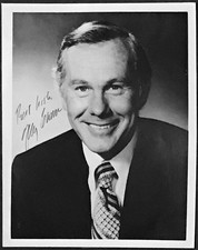 JOHNNY CARSON Autographed Photo 8x10 Tonight Show