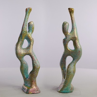 Cogito, ergo sum sculpture unique signed Prof. em. Andreas Loeschner-Gornau