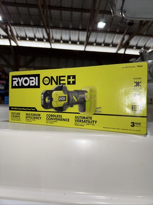 #ad #ad RYOBI 18 Volt ONE Pex Crimp Ring Press Tool P661 Tool Only $149.97
