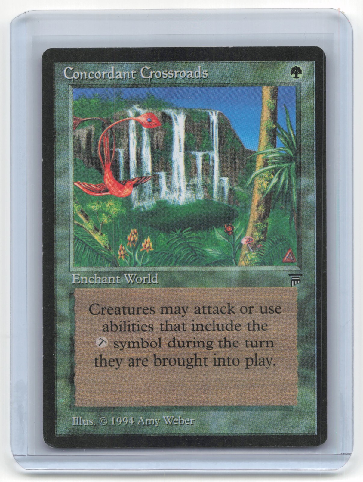 1994 Magic: The Gathering Concordant Crossroads Legends Mod Played