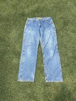 Vintage Lee Dungarees Men's Carpenter Denim Jeans 34x32