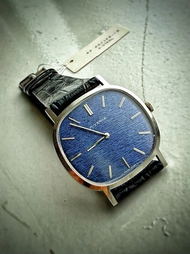 Rare Vintage JUVENIA 8923EB-LR Mechanical Watch Swiss Old Stock Brand New