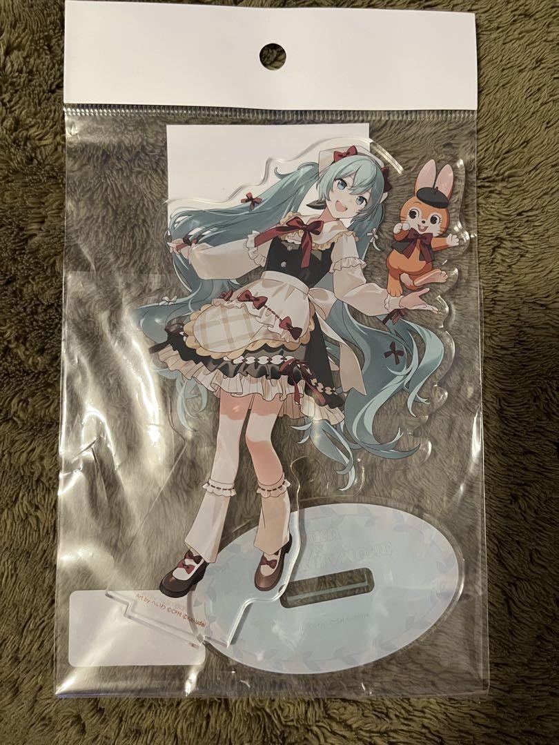 Hatsune Miku Acrylic Stand Cuppy Ramne