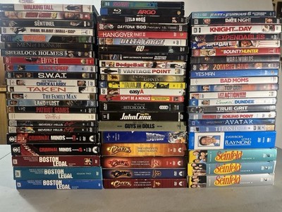 Large Assorted Lot of TV Series DVDs   Seinfeld, Cheers, Criminal Minds, Raymond