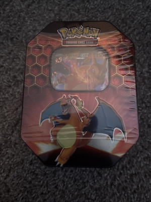 Pokemon TCG Hidden Fates Charizard GX Tin Factory Sealed