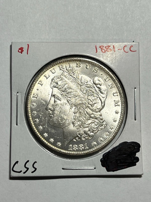 1881 CC Morgan $1 B*rilliant U ncirculated BU