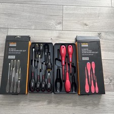 Halfords Advanced 8 Piece and 5 piece insulated Screwdriver Set - missing parts