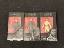 Star Wars Black Series AOTC Count Dooku Anakin Skywalker Obi Wan Kenobi