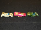 Lot of ( 3 ) Hot Wheels 1969 Sizzler RedLine Cars STRAIGHT SCOOP + ANGELENO M-70