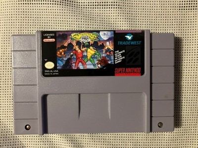 Battletoads & Double Dragon (Super Nintendo SNES) Tested - Authentic
