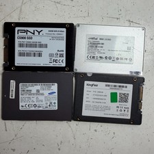 KingFast, Samsung, Crucial, PNY 240GB, 256GB 2.5" Internal Solid-State Drive Lot