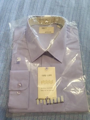 Greenwoods 16  1/2 Long Sleeve Light Blue Shirt - Image 1 of 3