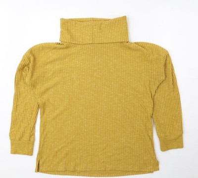 Muskatgelber Damenpullover UK-Größe 10