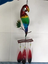 NWT Cota Global PARROT with glass Wind Chime #G6