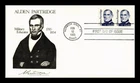 DR JIM STAMPS US COVER ALDEN PARTRIDGE GREAT AMERICANS FDC PANDA CACHET INSERT