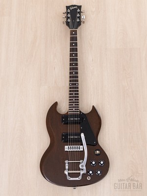 1972 Gibson SG Pro Vintage Guitar Walnut w/ Bigsby & P-90s