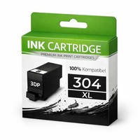 Xl Tintenpatrone 304XLK N9K08AE FüR Hp Schwarz 304 K (N9K08AE) Wie Original Desk