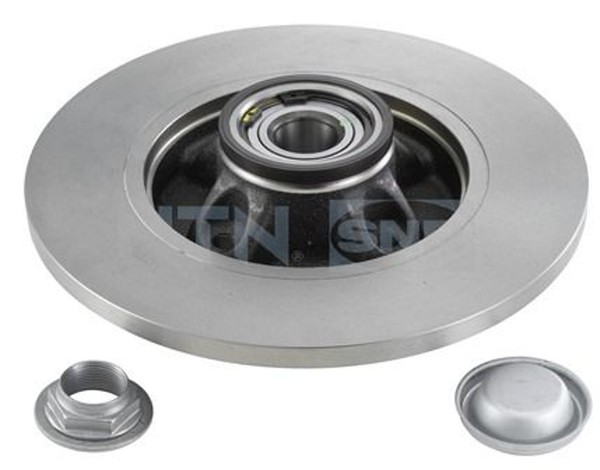 2X Bremsscheibe SNR KF159.60U FüR Peugeot Tepee C4 Berlingo SW 308 CitroËN 1 Van-image