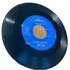 Jivin' Gene - Breaking Up Is Hard To Do / My Need For Love 45 RPM 30118