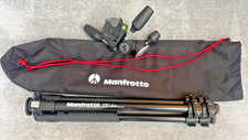 Manfrotto 290 Xtra Aluminium Tripod MT290XTA3, With 804RC2 3-Way Pan & Tilt Used