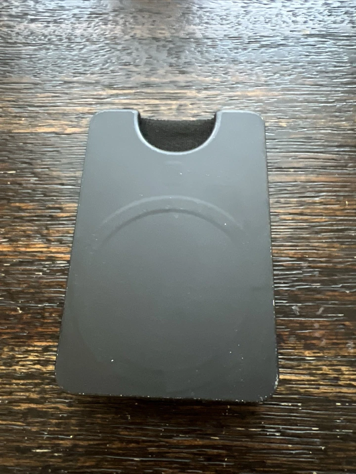 Cartera de teléfono magnética PopSockets + (para MagSafe) tejido de carbonita negra USADA* Foto 2 de 3