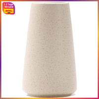 Vase Keramik Beige 15 Cm Minimalistisch Boho Dekoration FüR Wohnzimmer KüChe