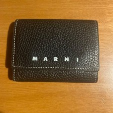 Marni Women Wallet Black Leather Key Case Limited Edition VHTF Popular Products