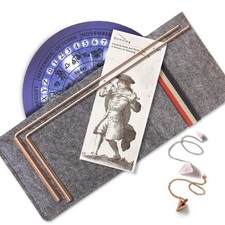 99.9 Copper Dowsing Rod 2PCS Divining Rods with Bag Detect Gold, Water, Gh...