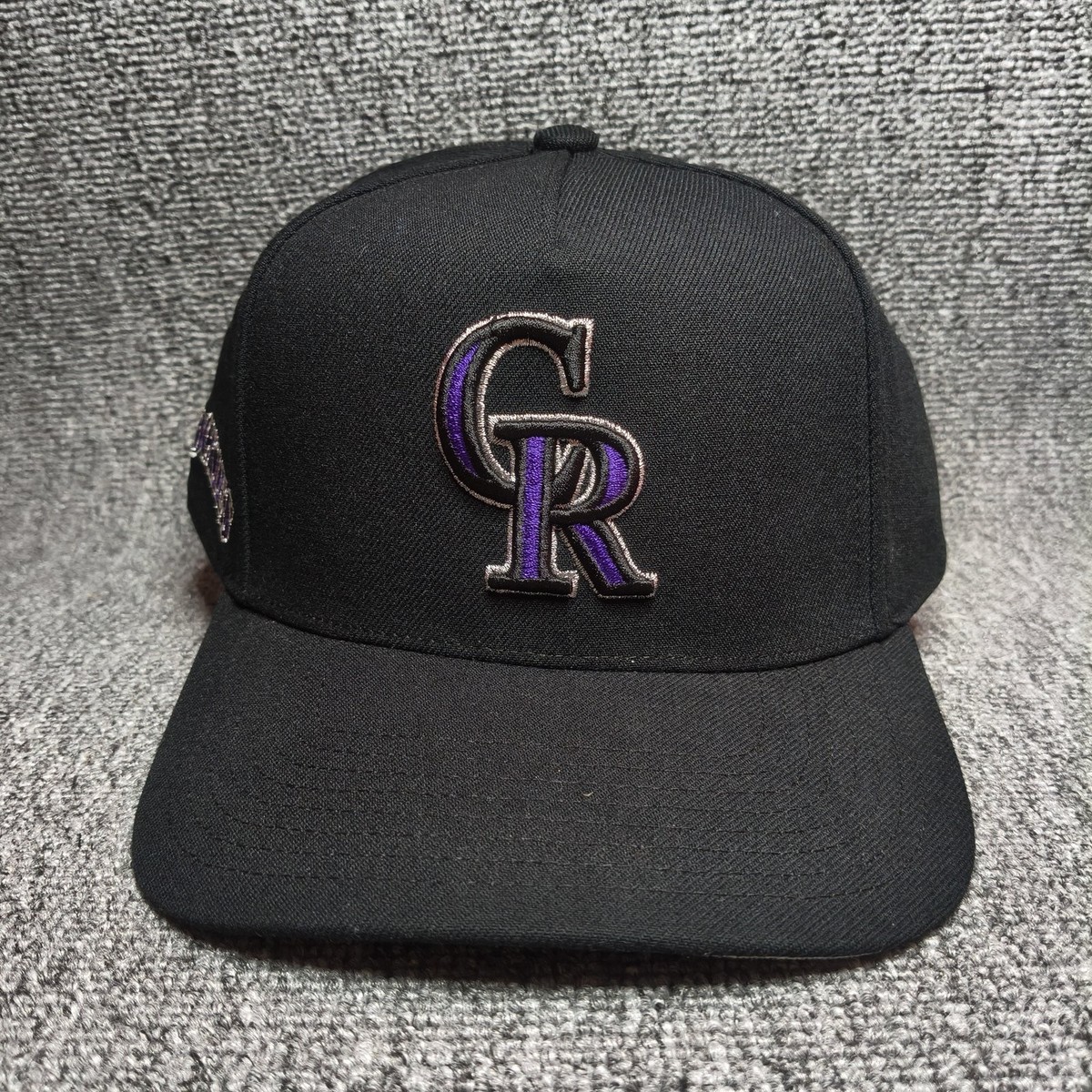 Mitchell & Ness Colorado Rockies MLB Black Snapback Hat Cap