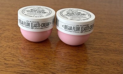 2X Sol De Janeiro BEIJA FLOR ELASTI-CREAM 0.84oz 25ml Each