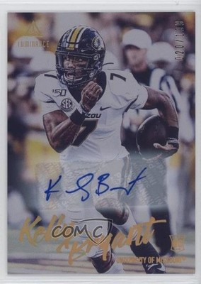 2020 Panini Luminance Rookies Gold 20/100 Kelly Bryant #172 Rookie Auto RC 0v0