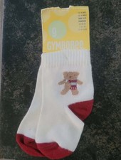NWT 12-18 m Gymboree LAYETTE HOLIDAY MAGIC teddy bear socks boy girl VTG 2003