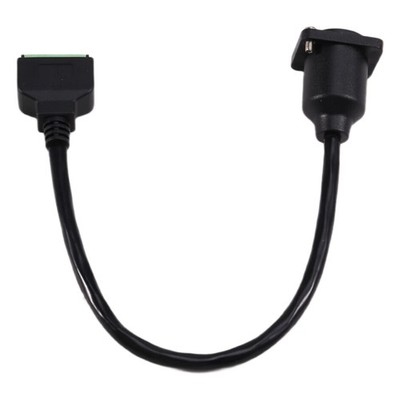 D Typ RJ45 8p8c Frauenpanel für CAT5/6/7 RJ45 Ethernet -zum Federanschlussk4419
