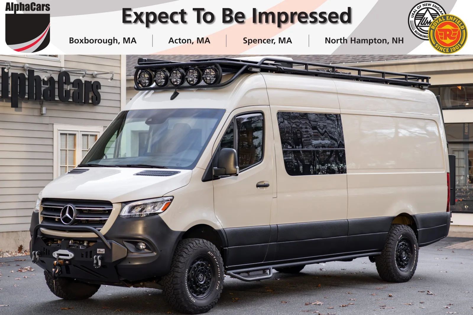 2020 Mercedes-Benz Sprinter 2500 High Roof 170 4×4 Overland Camper Turbo-Diesel