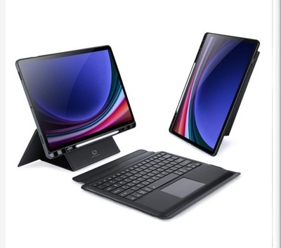 Dux Ducis Magnetic Folio Keyboard + Case For Samsung Tab S10+ / S9+ / S9 FE+ 