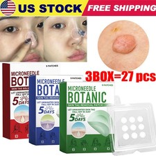 MICRONEEDLE BOTANIC Skin Tag  Acne Patch Skin Tag Remover Patches 9Pcs HOT 2025