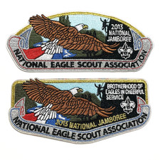 BSA CSP 2013 NATIONAL JAMBOREE NESA EAGLE SCOUT ASS. JSP & FLAP SET