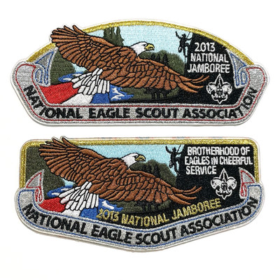 BSA CSP 2013 NATIONAL JAMBOREE NESA EAGLE SCOUT ASS. JSP & FLAP SET