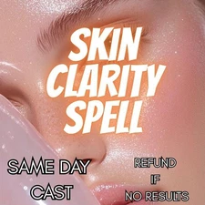 Skin Clarity Spell – Enhance Beauty Glow, Radiance, Confidence, Self-Love