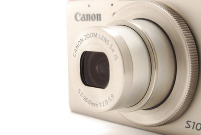 Canon PowerShot S100 12.1MP Digital Compact Camera Silver From