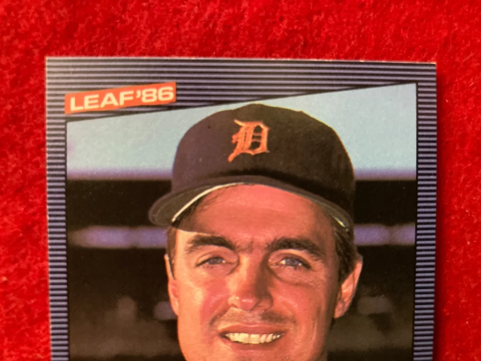 Frank Tanana 1986 Leaf Detroit Tigers #241 SIGNED Autographed Card - Image 3 of 4