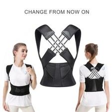 Back Brace Posture Corrector for Women and Men, Shoulder Straightener Adjustable