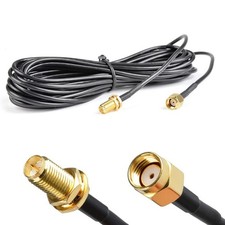 RP-SMA Coaxial Extension Cable WLAN Wifi Aerial For Extend The Antenna Range