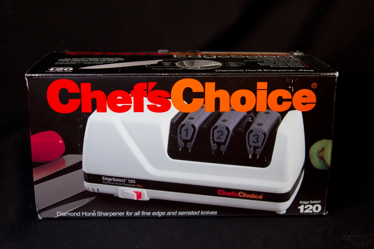 Chef'sChoice 120 EdgeSelect Professional Electric Knife Sharpener Gently Used