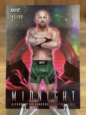 2024 Topps UFC Midnight Alexander Volkanovski #37 Twilight /99