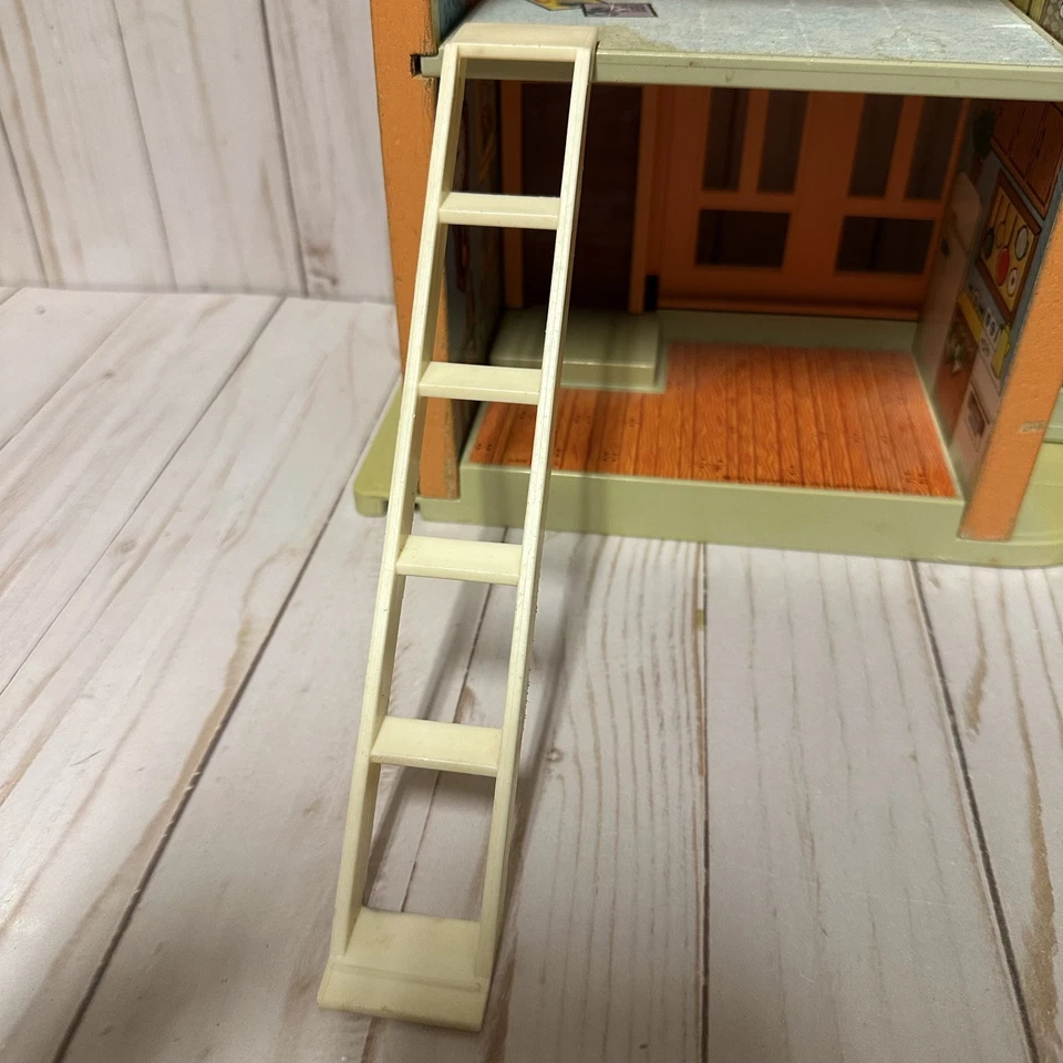 Vintage Fisher Price Sesame Street Play Set 938 com Figuras e Acessórios - Imagem 4 de 4