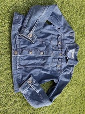 Cath Kidston X Disney Alice In Wonderland Blue Denim Jacket Uk 10